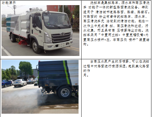 國六福田華通洗掃車