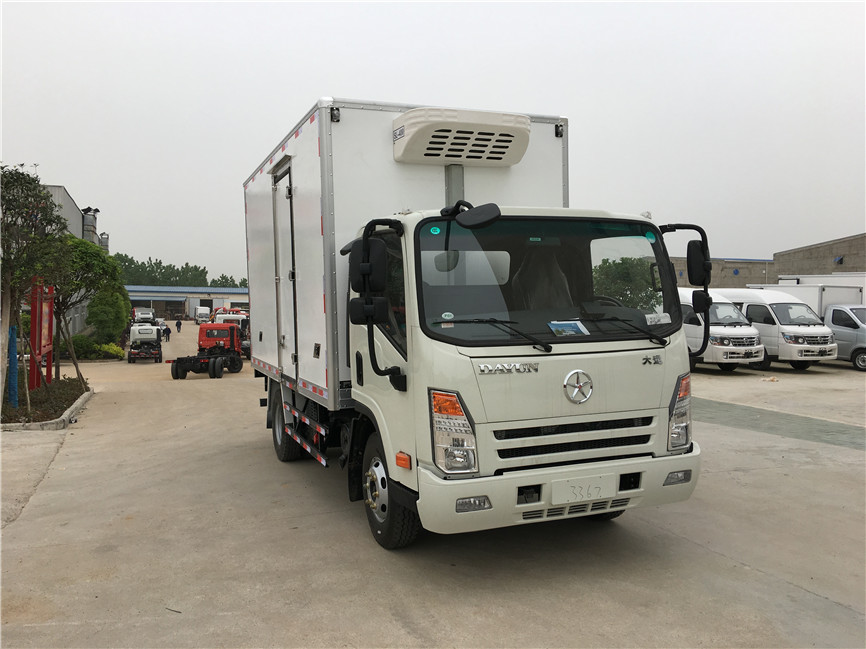 大運(yùn)單排 4.2米冷藏車國六
