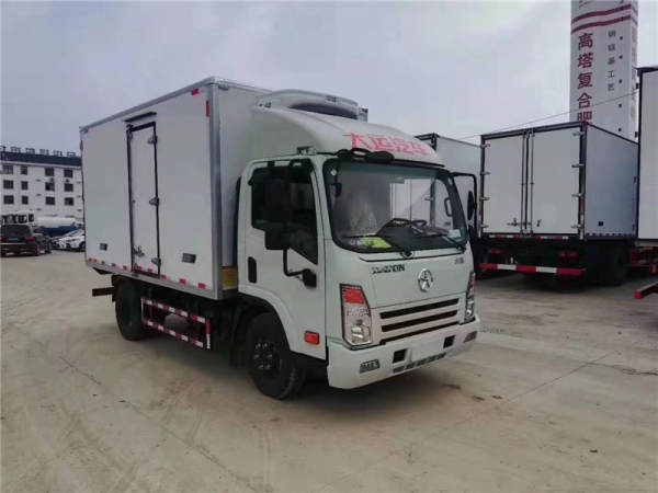 大運藍牌冷藏車國六