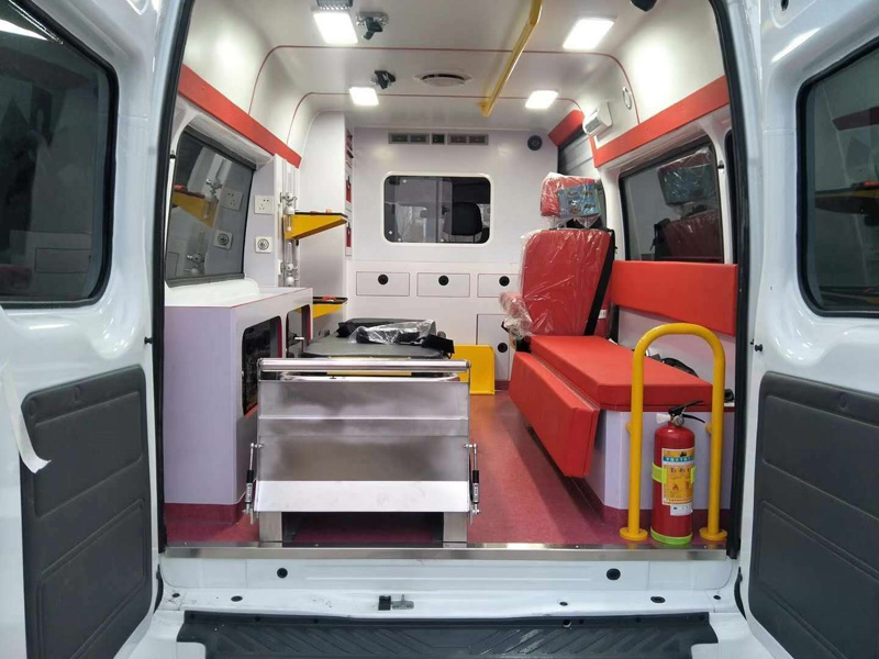 福特國六V348長中非急救傷殘轉運型救護車