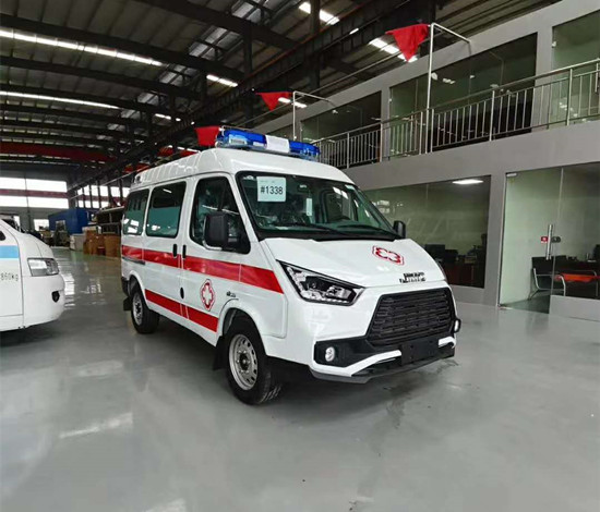 江鈴特順短軸中頂救護車