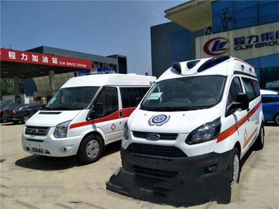 福特新全順V362中軸救護車
